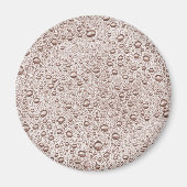 Sepia waterdruppels magneet (Voorkant)