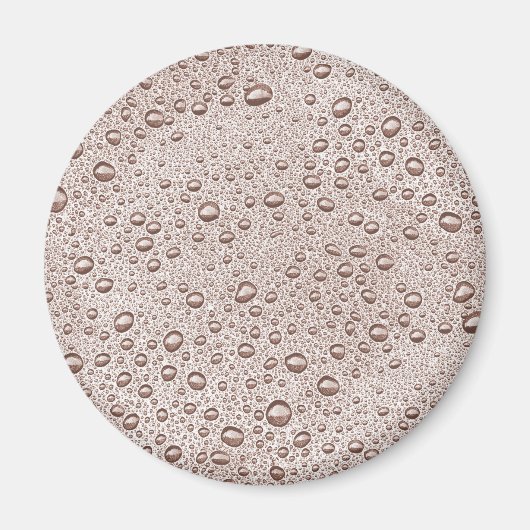 Sepia waterdruppels magneet (Voorkant)