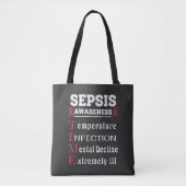 Sepsis Awareness T.I.M.E.-gids Draagtas (Voorkant)