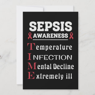 Sepsis Awareness T.I.M.E.-gids Kaart