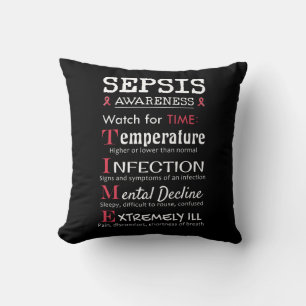 Sepsis Awareness Watch voor TIME Guide Kussen