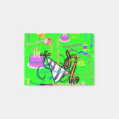 sept, 1 kinderverjaardag post-it® notes (Voorkant)