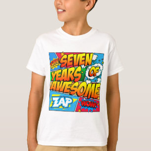 Sept ans de super T-shirt
