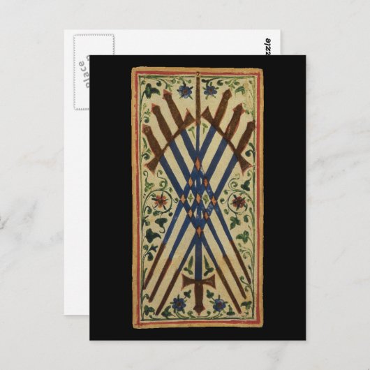 Sept cartes de Tarot Swords (Devant / Derrière)