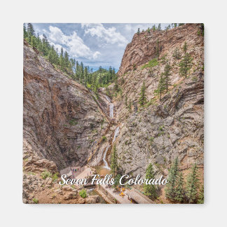 Sept Chutes Colorado Magnet Carré