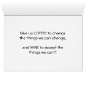 Sept Drôle Drôle Dames discutant Café et Vin (Intérieur Horizontal (Bas))