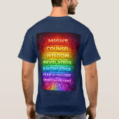 Sept Esprits devant le Seigneur T-Shirt (Dos)