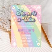 Sept est une invitation à l'anniversaire vibe