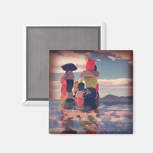 Sept Magic Mountains Magnet (Recto/Verso)