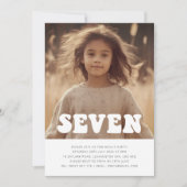 Sept - Photo Super Invitation Anniversaire (Devant)