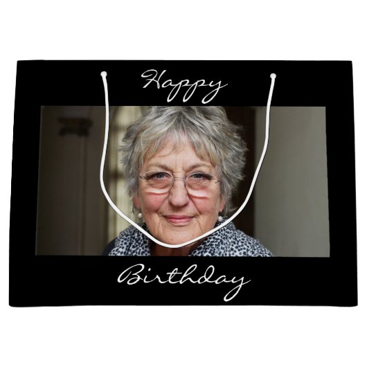 Sept Sac cadeau personnalisé photo (Devant)