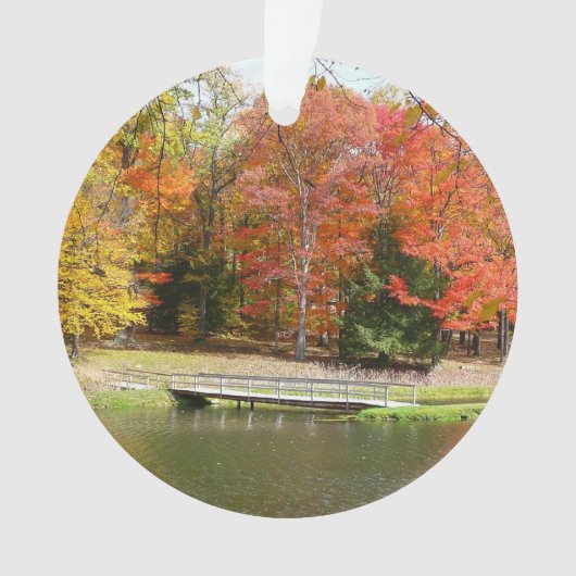 Sept sources Pont d'automne III Paysage d'automne (devant)