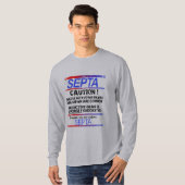 SEPTA Battle Warning! T-shirt (Voorkant volledig)