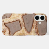 Septarian Nodule Cross section, interessante Rocks Case-Mate iPhone Case (Achterkant (horizontaal))