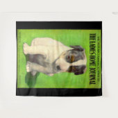 September 1906 Damesdagblad cover puppy Wandkleed (Voorkant (horizontaal))