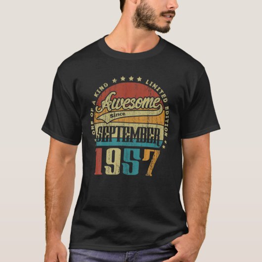  september 1957 een soort Geweldige T-shirt (Voorkant)