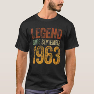 september 1963, geboren sinds t-shirt