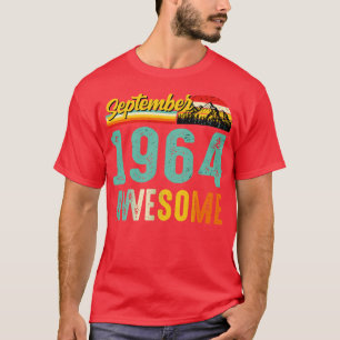 September 1964 Verjaardagscadeau Shirt Vintage Sep