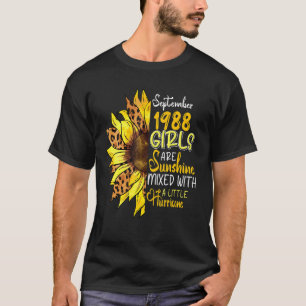 september 1988 zijn meisjes zonneschijn gemengd me t-shirt