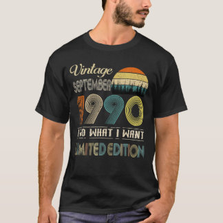 september 1990 Vintage 32 jaar oud op de geboorte T-shirt