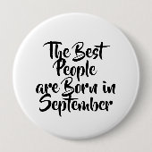 "September" Birthday Button (Voorkant)