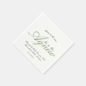 September bruiloft 2 servet (Hoek)