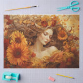 September dromen tissuepapier (Craft)