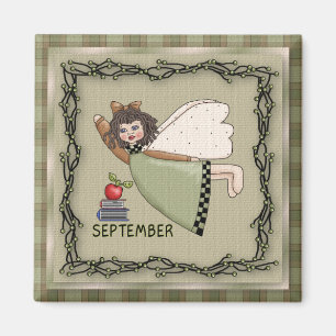 September Engel / Fairy Maand Magneet