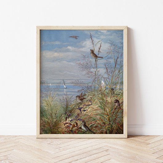 september | Fidelia Bridges Poster