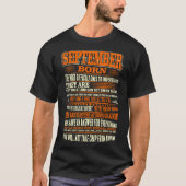 September is moeilijk te begrijpen als je een T-sh T-shirt (Voorkant)