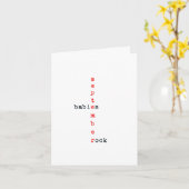 september kaart (Gele Bloem)