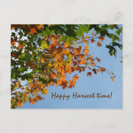 September kleuren briefkaart