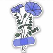 September Morning Glory Bandaid Sticker (Voorkant)