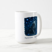 September Saffier – Hemelse Wolf Koffiemok (Voorkant rechts)