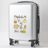 September Sticker Sheet - Cozy Bees & Autumn Start (Sur valise)