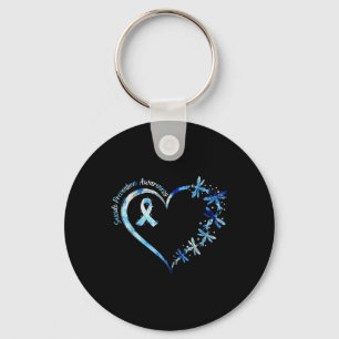 September Suicide Prevention Awareness Dragonfly H Sleutelhanger