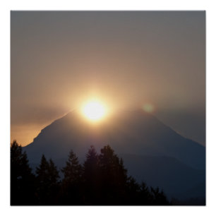 September Sunrise Perfect Poster