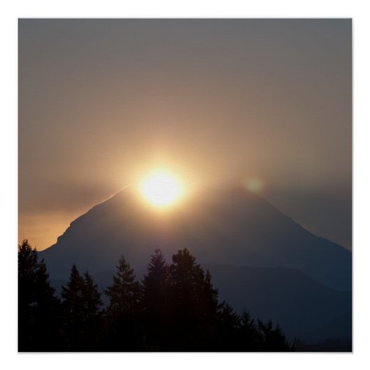 September Sunrise Perfect Poster (Voorkant)