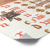 September: Trampling Grapes Poster (Hoek)