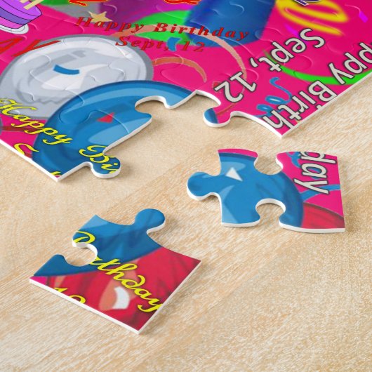 Septembre, 12 Anniversaire Jigsaw Puzzle (Côté)