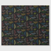 Septembre, 17 Anniversaire Cadeau Papier (Plat)