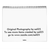 Septembre 2010-décembre 2011 calendrier de nature (Dos)