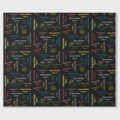 Septembre, 8 Anniversaire Papier cadeau d'envelopp (Plat)