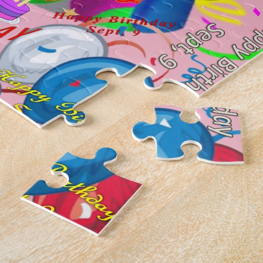 Septembre 9 Anniversaire Jigsaw Puzzle (Côté)