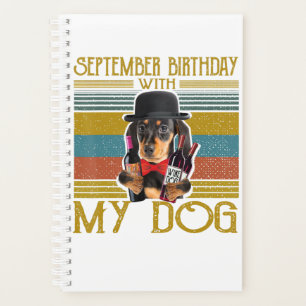 Septembre Birthday With My Dachshund Dog 2020