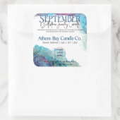 Septembre Étiquette de produits de bijoux cachés (Sac)