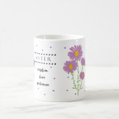 Septembre Mug Fleur de naissance avec sens Fleur (Centre)