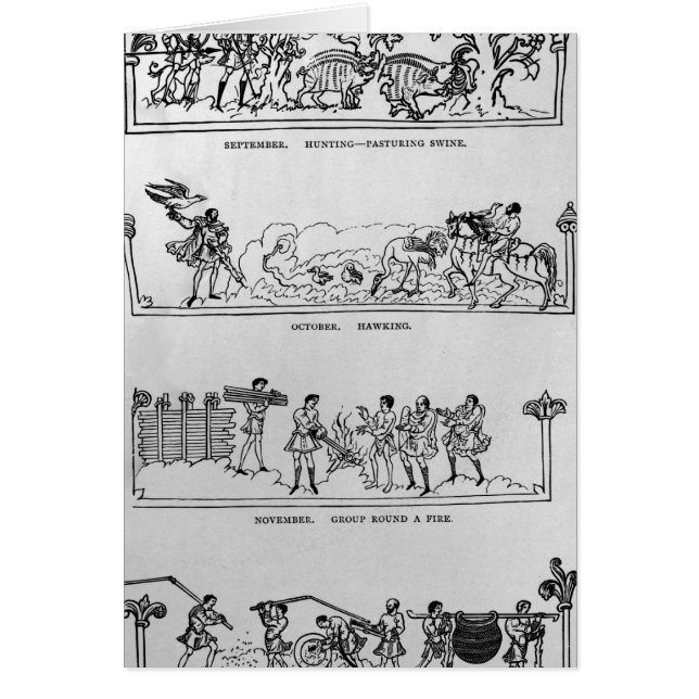 Septembre, octobre, novembre et décembre (Devant)