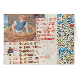 Septembre : Piétinement des raisins