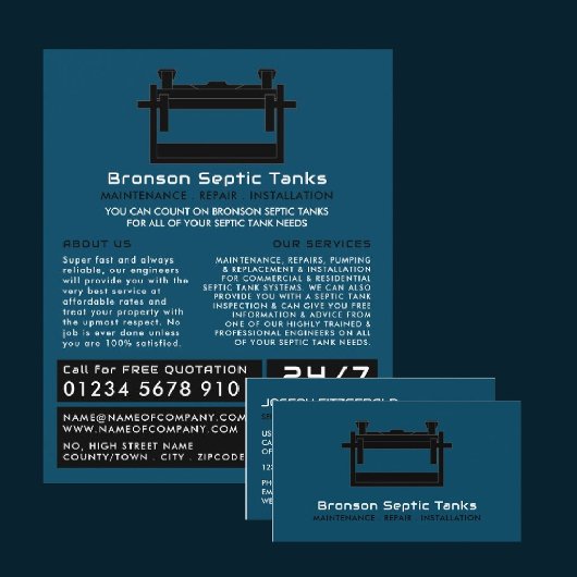 Septic Tank, Septic Company, Septic Engineer Flyer
